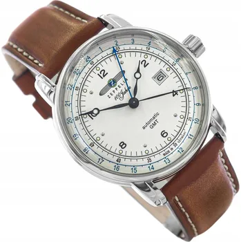 Hodinky Nové Originální Pánské hodinky Zeppelin 100 Jahre 8666-1 Automatické GMT