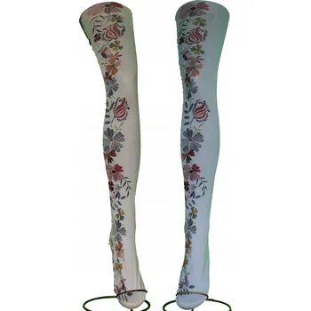 Dámské spodní prádlo Punčocháče vzorované Calzamia 60den vícebarevné, velikost 3/4