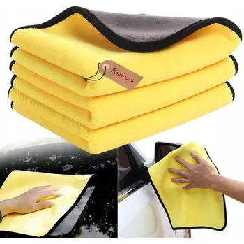 Utěrka Utěrka z mikrovlákna (mikrofáze) sportown v balení 3 ks žlutá