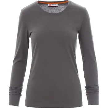 Dámské tričko Payperwear Dámské bavlněné triko Pineta s bočními švy Barva: šedá ocelová, Velikost: XXL