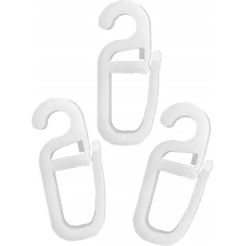 Kroužky, žabky, spínací špendlíky plastové 100 ks