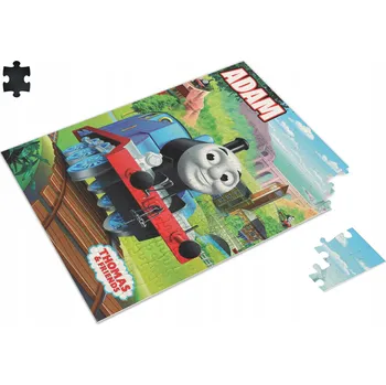 Obraz PUZZLE Personalizované TOMEK A PŘÁTELÉ VLÁČEK Dárek 252 KUSŮ A3
