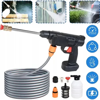 Vysokotlaký čistič Přenosná Vysokotlaká Myčka 500W s Hadicí