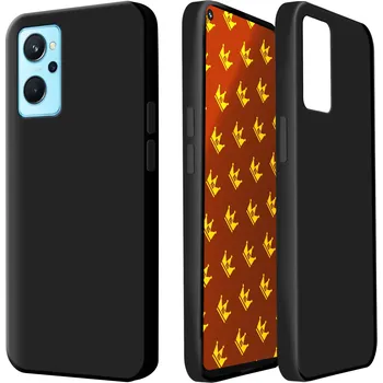 Pouzdro na mobilní telefon Zadní Kryt Kingglass pro Realme 9i, černý