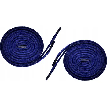 Vrták Tmavě modré tkaničky do bot 90 cm PLOCHÉ 8mm SILNÉ / ŠIROKÉ G10-05