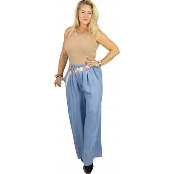 Dámské kalhoty Agrafka dámské palazzo kalhoty dlouhé, univerzální velikost