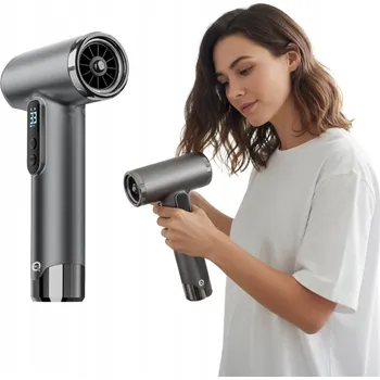 Fén PŘENOSNÝ BEZDRÁTOVÝ FÉN NA VLASY AKUMULÁTOR USB NABÍJECÍ