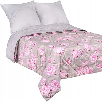 Prostěradlo Narzuta Polskie Tkaniny mikrovlákno 200 cm x 240 cm šedý