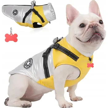 Obleček pro psa BUNDA PRO PSA ZIMNÍ VODĚODOLNÁ S REFLEXNÍMI PRVKY VELIKOST M