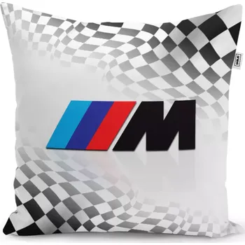 Polštář Sablio Polštář MPERFORMANCE Šachovnice - 50x50 cm