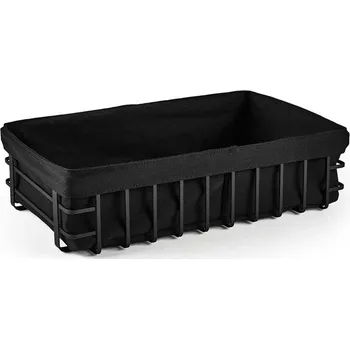 chlebník Holm Košík na pečivo 40 x 25 x 10 cm black