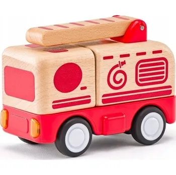 autíčko Woody Hasičské auto se zvuky