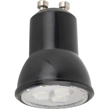Žárovka Žárovka GU10 MINI Černá Tk Lighting - Kompaktní LED Teplá
