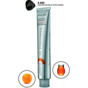 Barva na vlasy Compagnia Del Colore barva na vlasy 4.000 100 ml