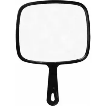 DUKO kadeřnické zrcátko s ručkou 320 x 230 mm