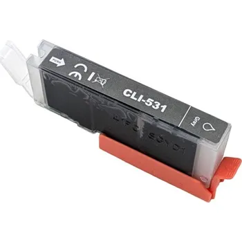 Inkoustová kazeta - CANON CLI-531GY, 6122C001 gray - kompatibilní