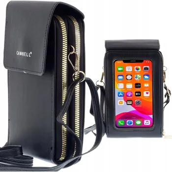 Kabelka Cambell kabelka eko kůže černá