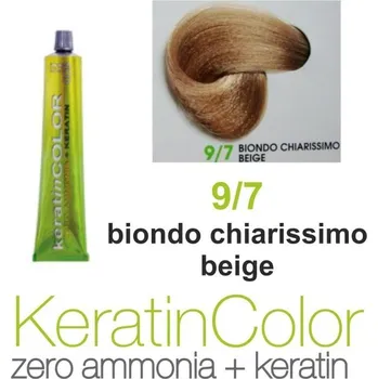 Barva na vlasy BBcos barva na vlasy s keratinem Keratin Color 9/7 100 ml