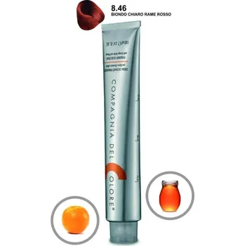 Barva na vlasy Compagnia Del Colore barva na vlasy 8.46 100 ml