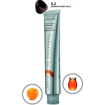 Barva na vlasy Compagnia Del Colore barva na vlasy 6.2 100 ml