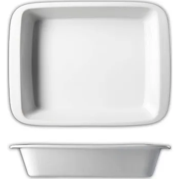 Thun Zapékací obdelníková miska 260 mm bílá