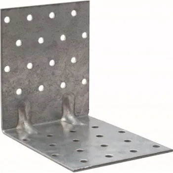 Tesařské kování Úhelník hřebíkový RAPI s prolisem 50x70x70x1,5