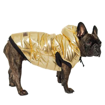 Obleček pro psa Dogi digi Bunda GOLDENEYE - šití na míru Velikost: L