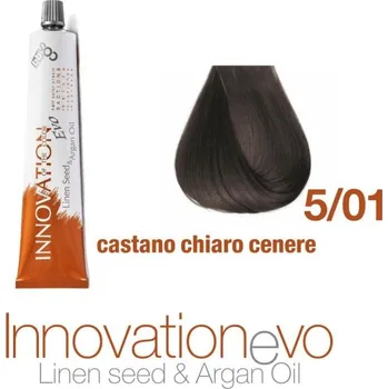 Barva na vlasy BBcos barva na vlasy s arganovým olejem Innovation Evo 5/01 100 ml