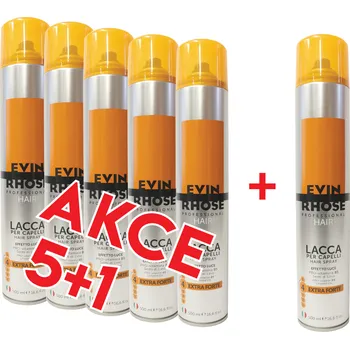 Stylingový přípravek EVIN RHOSE laky Extra FORTE 750 ml 5 + 1