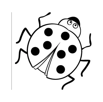 Samolepící dekorace BERUŠKA / 10x10 cm (Samolepicí šablona na pískování)