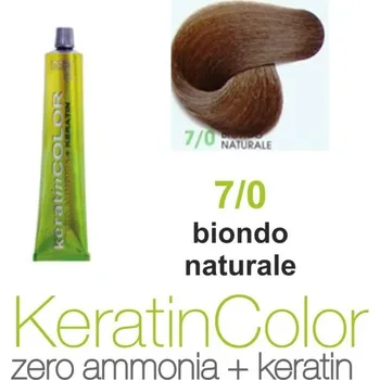 Barva na vlasy BBcos barva na vlasy s keratinem Keratin Color 7/0 100 ml