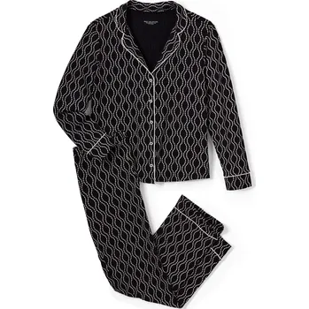 Dámské pyžamo 688536 - Tchibo - Pyžamo - pro ženy - vel. XL 48/50 - barva: černá