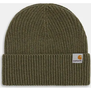 Čepice Vlněná čepice Carhartt WIP Gabe Beanie, ONE SIZE, zelená, 81X