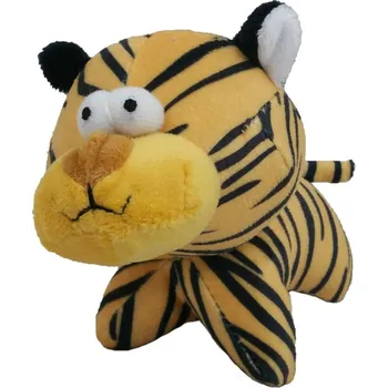 Hračka pro psa PAPILLON Hračka pes - plyšový tygr pískací 12 cm