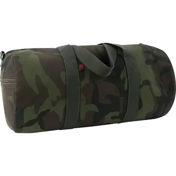 ROTHCO Taška přes rameno VÁLEC 48 x 23 cm bavlněná MIDNIGHT WOODLAND CAMO