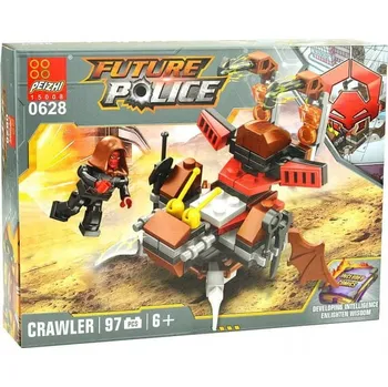 ostatní stavebnice Stavebnice, 97 dílků Future Police - Crawler