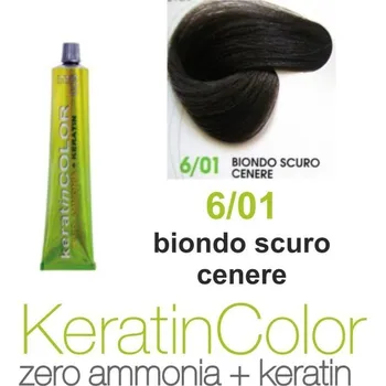Barva na vlasy BBcos barva na vlasy s keratinem Keratin Color 6/01 100 ml