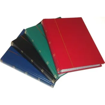 Obal pro sběratelský předmět LEUCHTTURM Album na známky A4 60 stran, černé stránky Barva: Černá