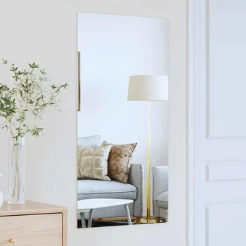 Zrcadlo Nástěnné zrcadlo Obdélníkový 50 x 100 cm tvrzené sklo