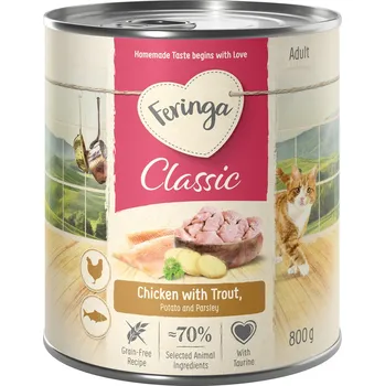 Hotové jídlo 12x800g Feringa Menu Duo - pstruh & kuřecí