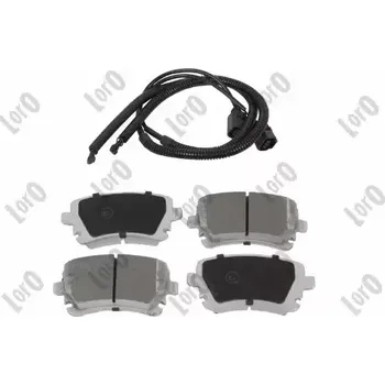 Brzdová destička LORO Sada brzdových destiček LOR 231-02-109