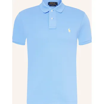 Pánská košile Polo Ralph Lauren Pánská Polokošile Z Piké Slim Fit, tmavě...