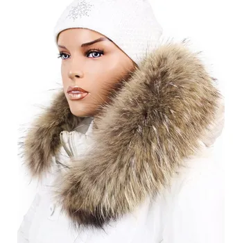 Sikora Kožešinový lem na kapuci - límec mývalovec M 44/50 (70 cm)