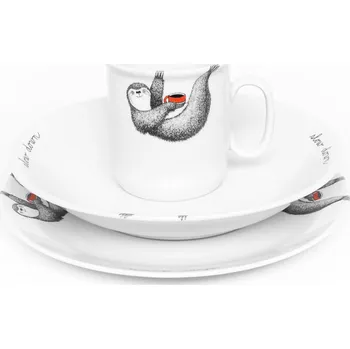 Talíř Jídelní set 3 Lenochod