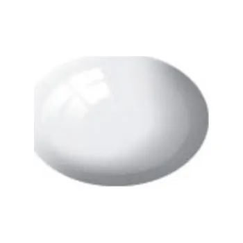 Modelářská barva barva Revell akrylová - 36104: lesklá bílá (white gloss) Revell 36104