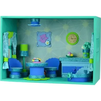 Doplněk pro panenku Obývací pokoj – tvořivá sada