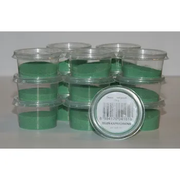 písek zeleň kapradinová (Dekorativní písek)