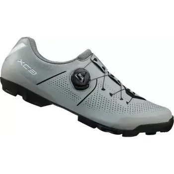 Pánské cyklistické tretry Shimano SH-XC302 Wide pánské MTB tretry šedá vel. 42