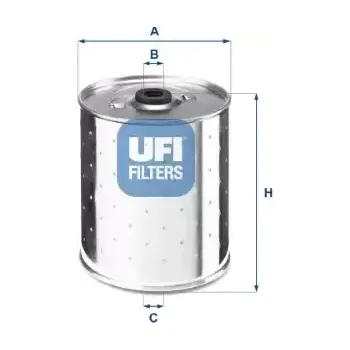 Olejový filtr UFI Olejový filtr UFI 20.012.00