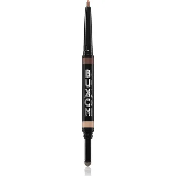 Oční linky Buxom FLIP SIDE DUAL-ENDED EYELINER & SHADOW krémové oční stíny a linky v tužce odstín Champagne and Chocolates 0.78 g